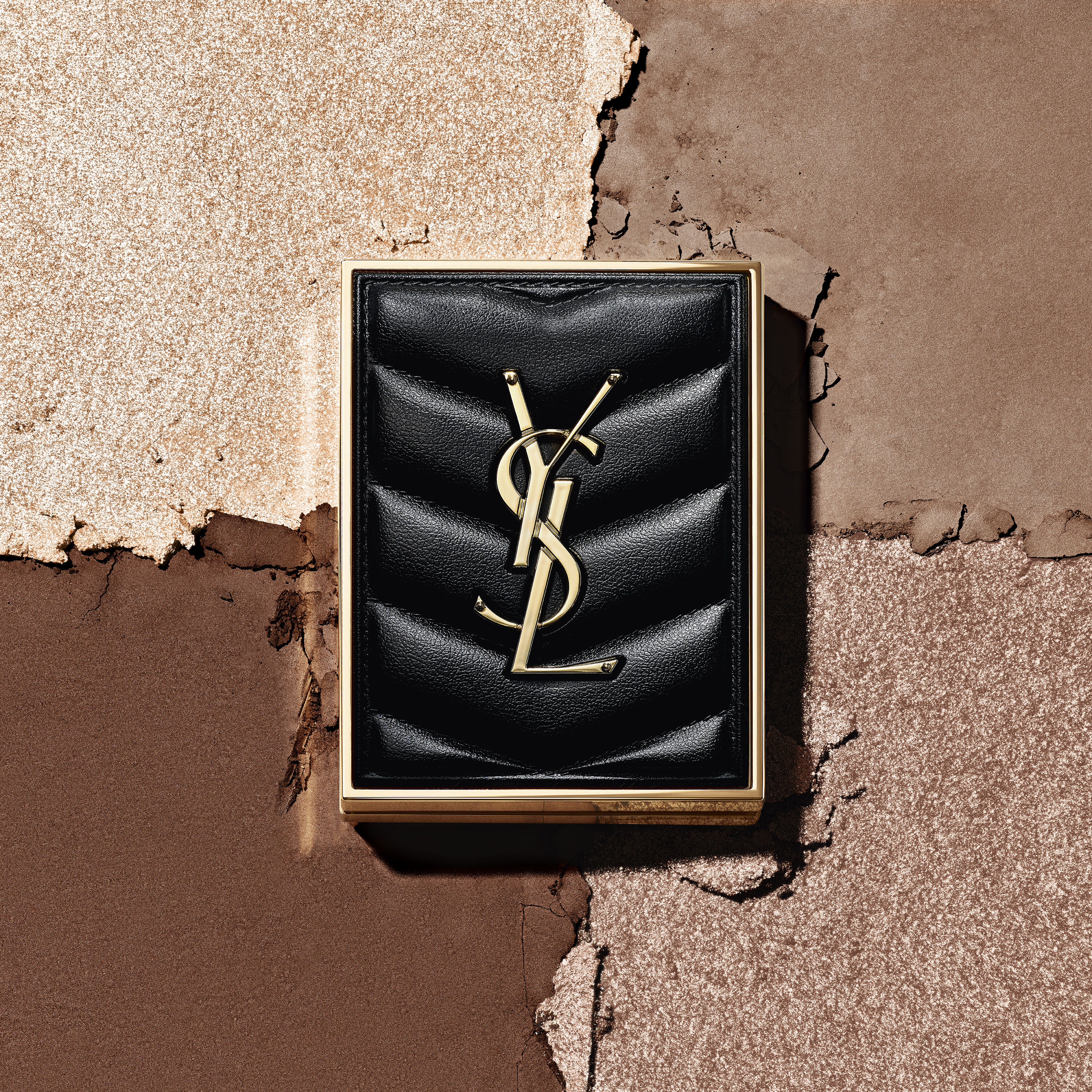YSL 時尚4色眼影盤
