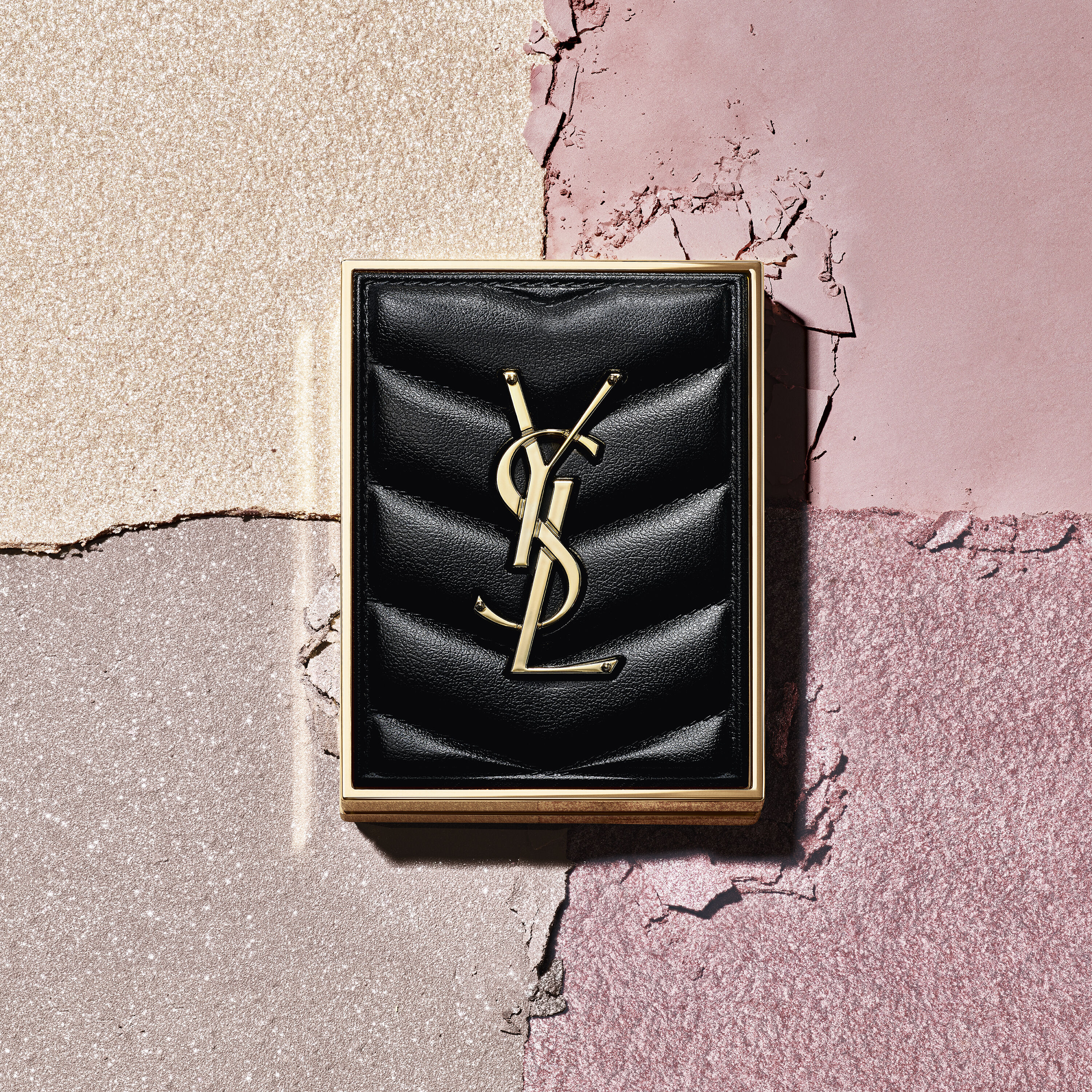 YSL 時尚4色眼影盤