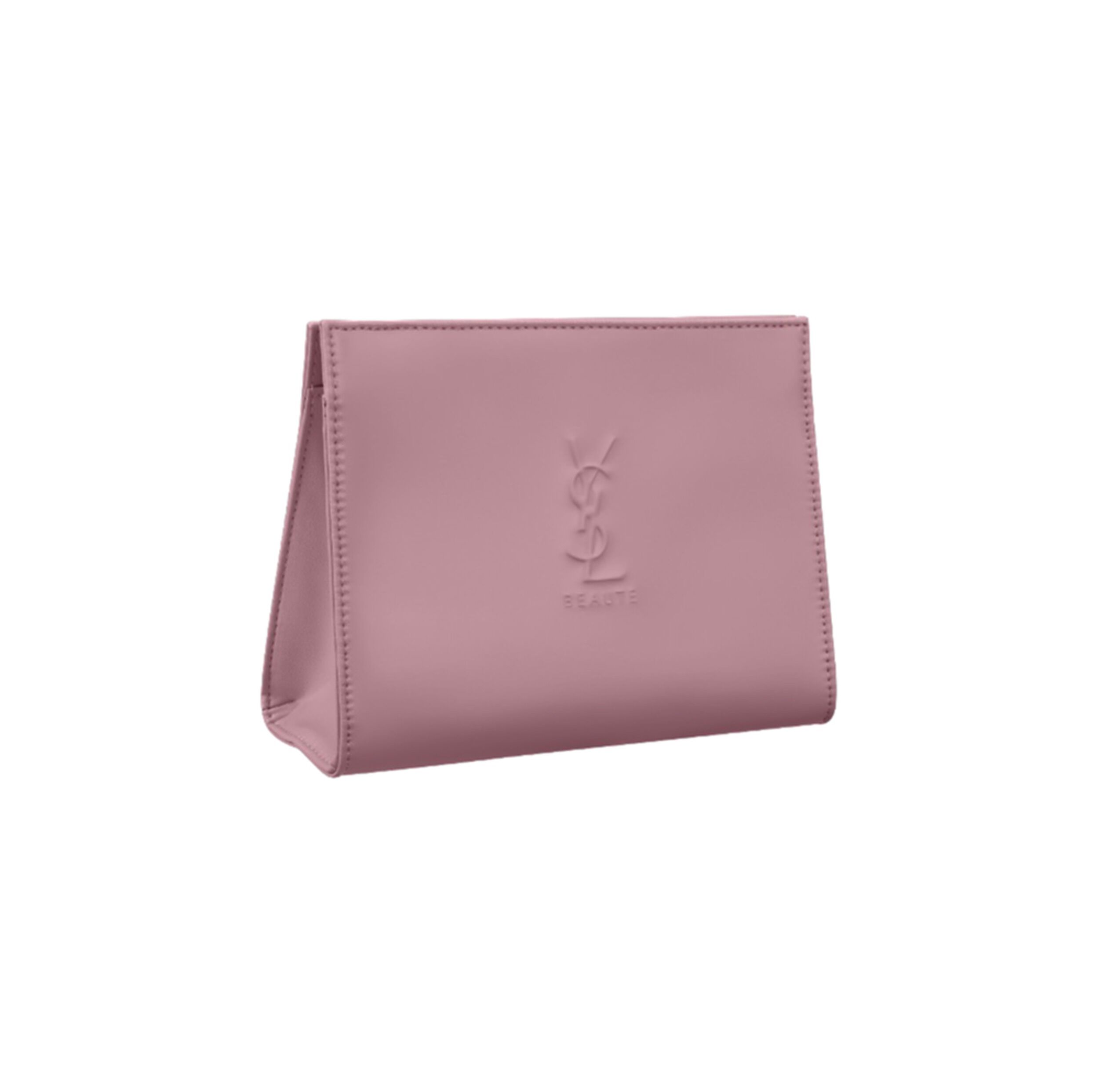 YSL 粉色時尚化妝包